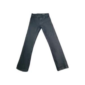 Volcom Brand Jeans Size 30 Black Skater Punk Modern Straight Leg Denim Za1-59